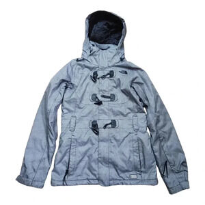 North‎ Face Womens Black  White Ski Jacket Size S
